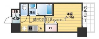 【間取り】 | プレサンス大手前ピリオド