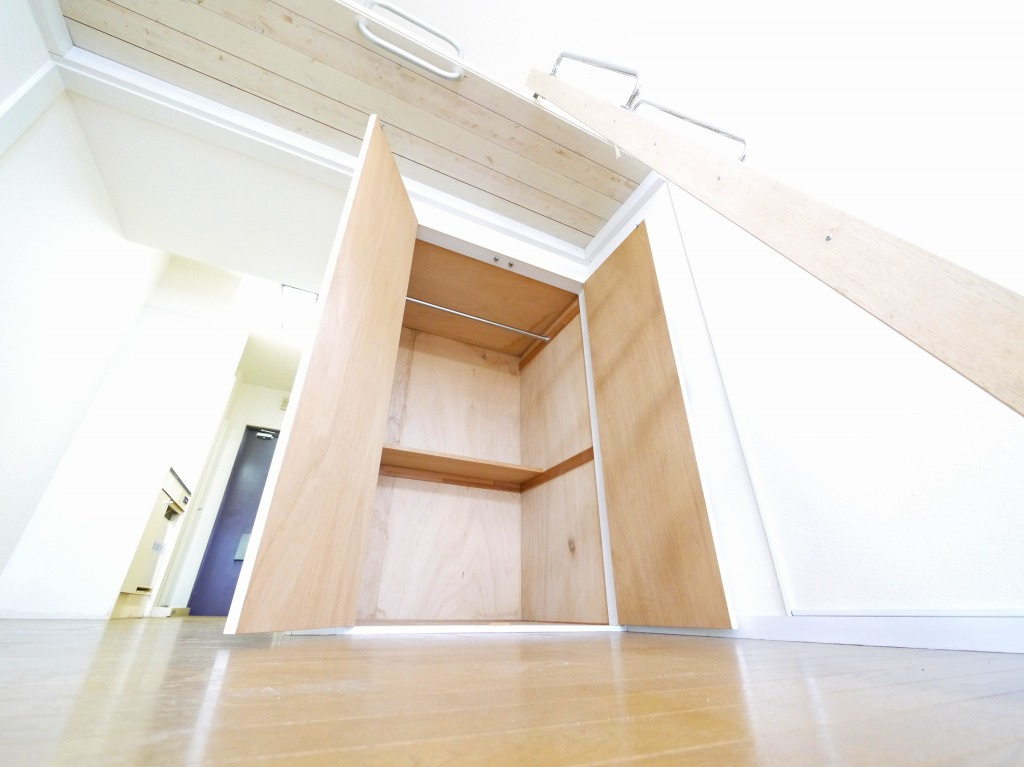 レオパレスナップアネックスの収納|ちょっとした収納スペースも充実しています