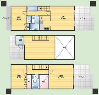 【間取り】 | ゼファーヒル