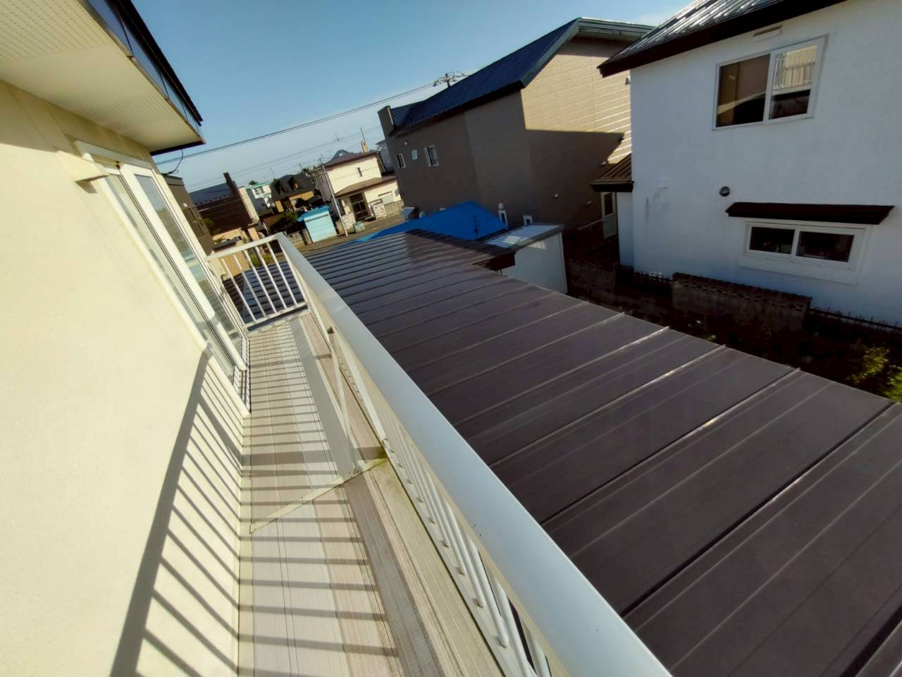 興津4丁目　店舗付き住宅のバルコニー