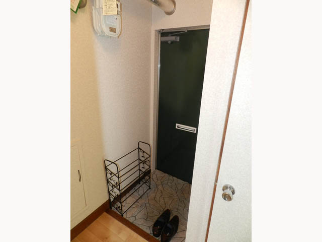 コーポ大友１の玄関