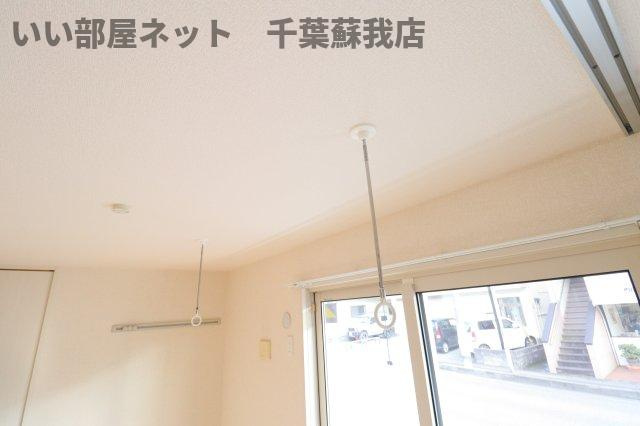 ピースランドの設備|室内物干