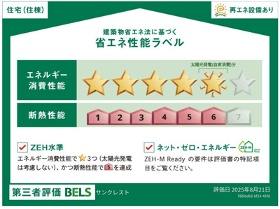 【省エネ性能ラベル】 | （仮称）高松１丁目メゾン