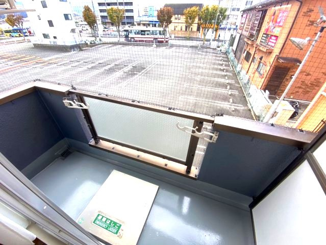 リバティ久保のバルコニー