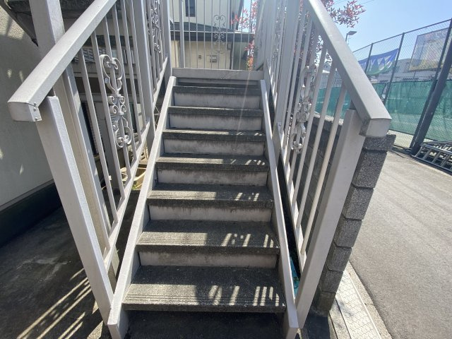 ファミーユトミタのバルコニー