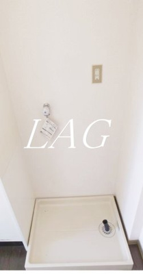 【設備】 | サンマンション | 洗濯機置場です。