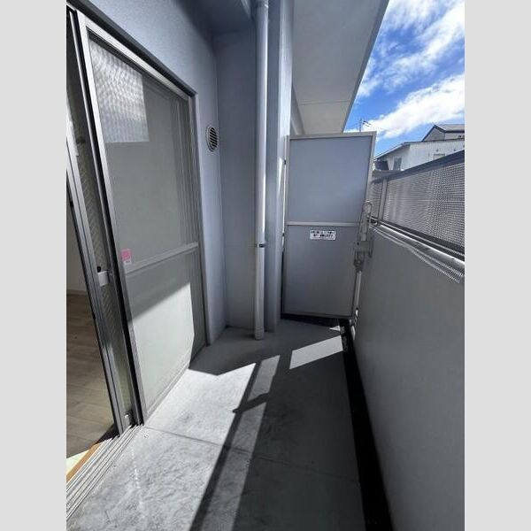 クローヴェーサウスタカハマのバルコニー