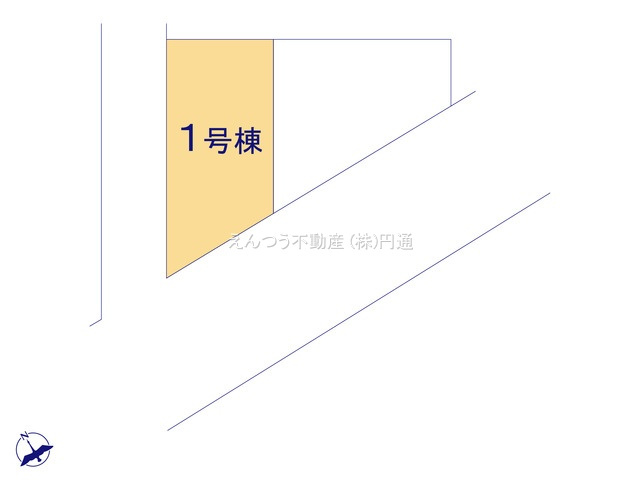 リーブルガーデン藤山台9丁目の区画図