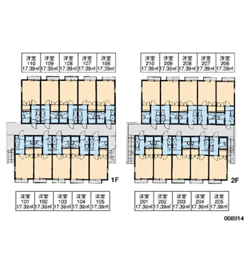 【区画図】 | レオパレスイキ明大前