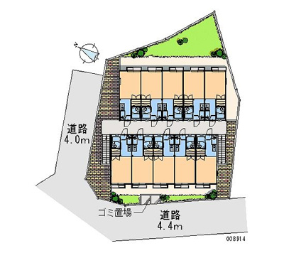 【区画図】 | レオパレスイキ明大前
