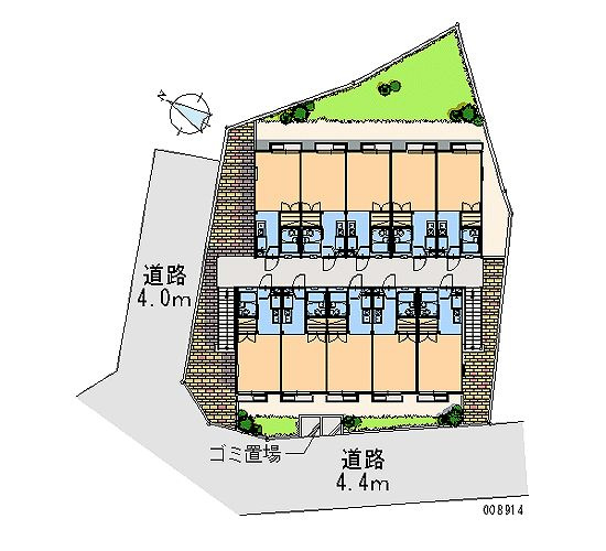 【区画図】 | レオパレスイキ明大前