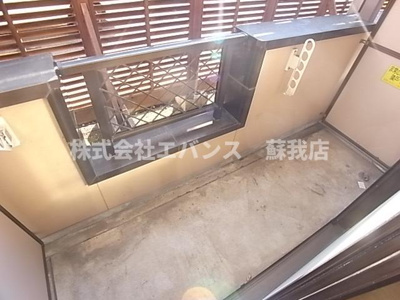 【バルコニー】 | ランドフォレスト千葉白旗 | 広々としたバルコニーです