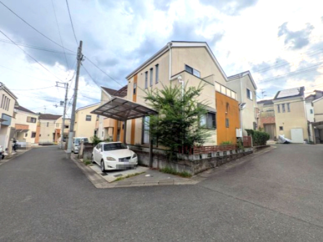 羽曳野市西浦５丁目戸建の前面道路含む現地写真|前面道路含む現地写真です
