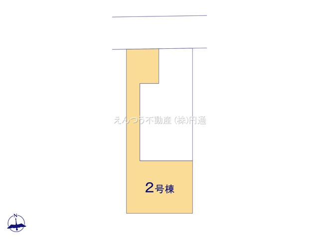リーブルガーデン中央台六丁目の区画図