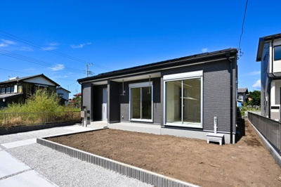 【外観】 | 太田第4鳥山上町 一建設　1号棟 | 敷地が広いからこそできる平屋建ての物件です！