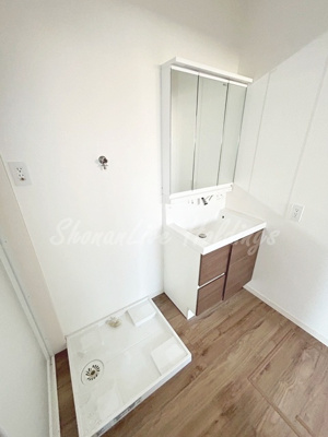 【洗面所】 | SSGテラス | 明るい洗面所です