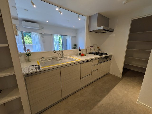 パークフィーネ南大沢３番館のキッチン|～新規交換済、使い勝手の良いシステムキッチン～