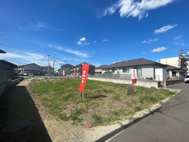 売地　郡山市富久山町10期　南角地　赤木小・郡山五中の外観