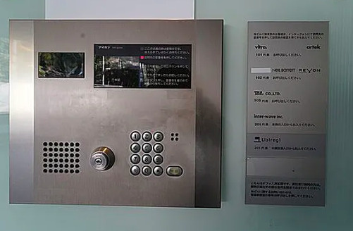 クエストコート原宿のセキュリティ