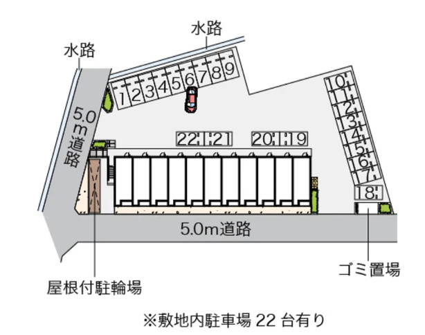 【駐車場】 | 旭邑