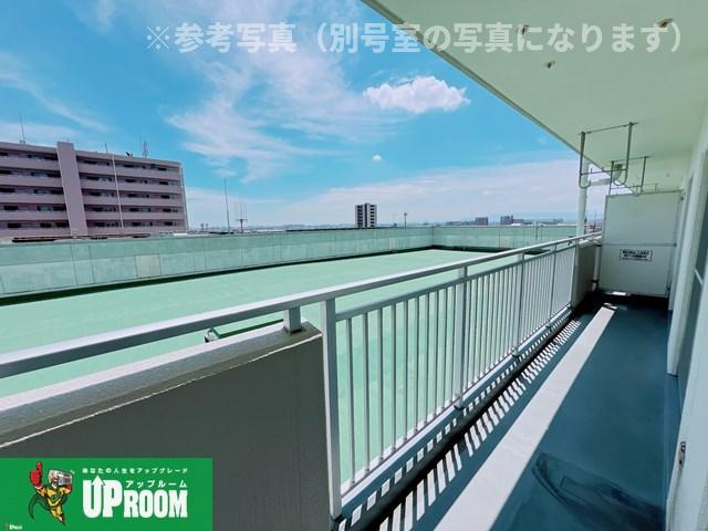 アーバンドエル西春駅前のバルコニー