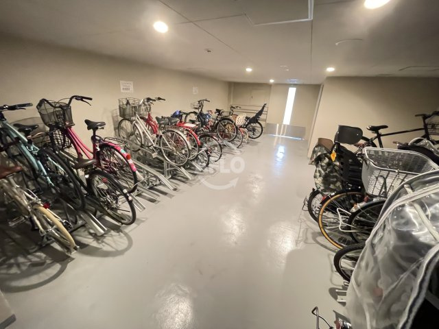 プラウド堀江公園　日吉小学校区の設備|プラウド南堀江　駐輪場