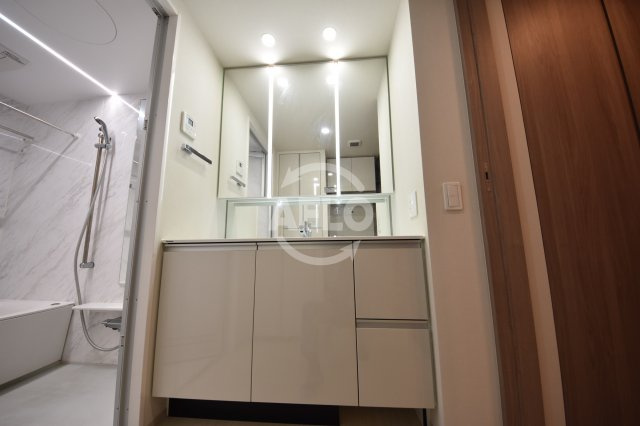 プラウド堀江公園　日吉小学校区の独立洗面台|プラウド南堀江　独立洗面台