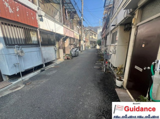 【前面道路含む現地写真】 | 大東市北条2丁目テラスハウス