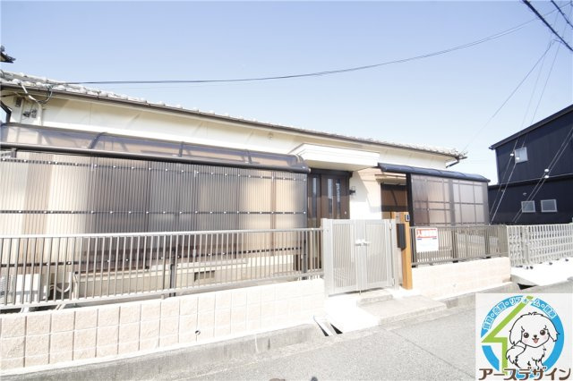 明南町平屋の外観