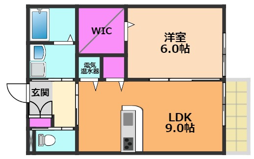 カーサルーチェの間取り