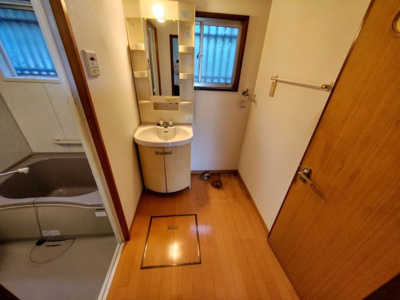 【脱衣所】 | 下内膳788-10戸建(カニワ団地内)