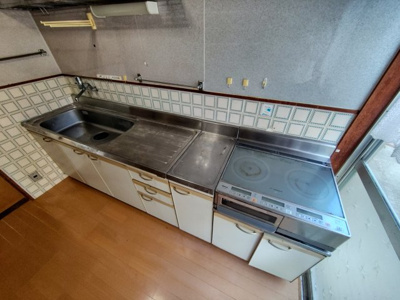 【キッチン】 | 下内膳788-10戸建(カニワ団地内)