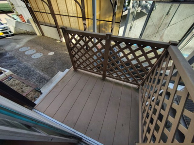 【バルコニー】 | 下内膳788-10戸建(カニワ団地内)