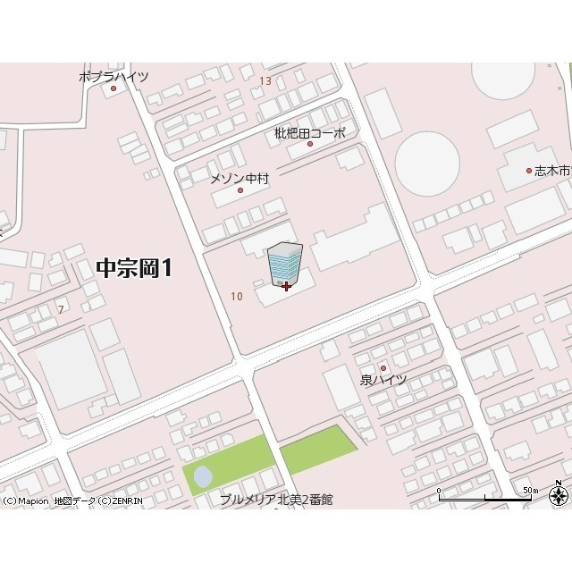 アムールolivierの地図