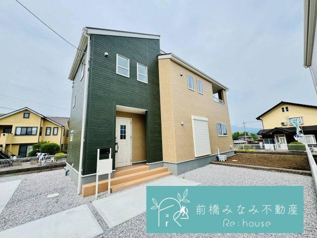 北群馬郡吉岡町大久保第8　１号棟(全４棟)　リーブルガーデン　新築建売分譲の外観|外はこのようになっています