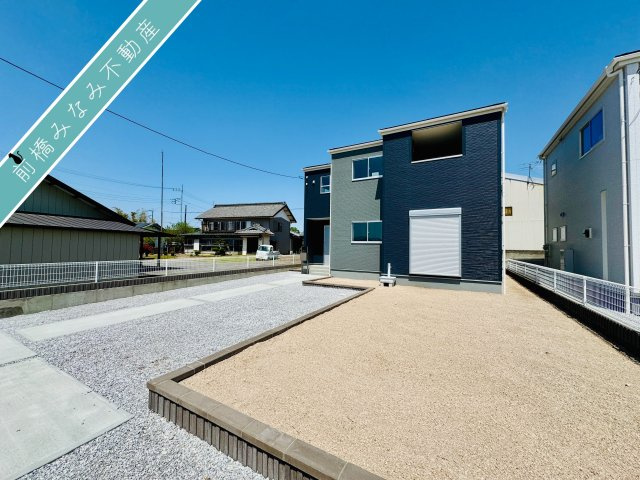 玉村町八幡原　１号棟(全３棟)　リーブルガーデン　新築建売分譲の外観|外観もきれいです