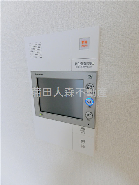 JP noie西蒲田の設備|TVモニター付きオートロック