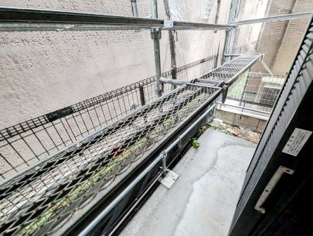 さいたま市桜区西堀４丁目の一戸建てのバルコニー|陽当たり良好なバルコニーです