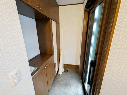 さいたま市桜区西堀４丁目の一戸建ての玄関