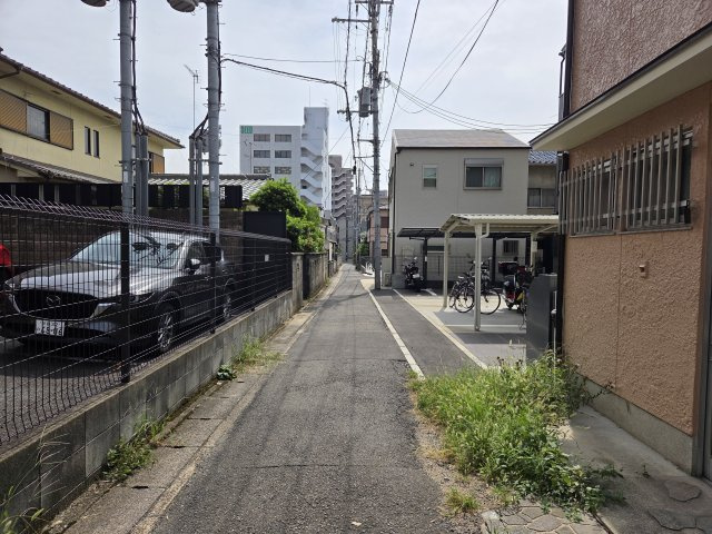 【前面道路含む現地写真】 | 山科区椥辻東浦町　中古戸建