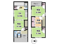 山科区椥辻東浦町　中古戸建の画像