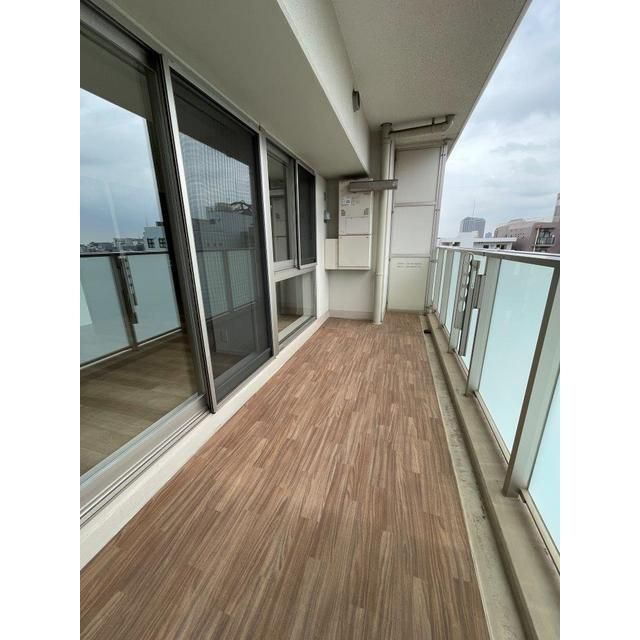 プラウドタワー清澄白河のバルコニー