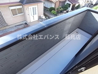 【バルコニー】 | Kolet千葉大巌寺町 | 落ち着いた時間を過ごせるバルコニーです
