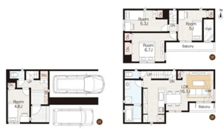  | 【名古屋市北区大野町2丁目新築戸建】✨️仲介手数料無料✨️東志賀小学校・北陵中学校