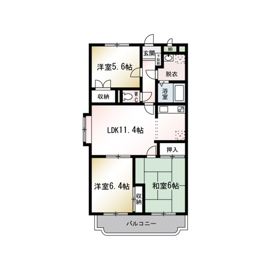 【間取り】 | リバーサイドアーク