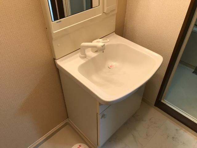 ルミナスハイムの洗面所|洗髪洗面化粧台