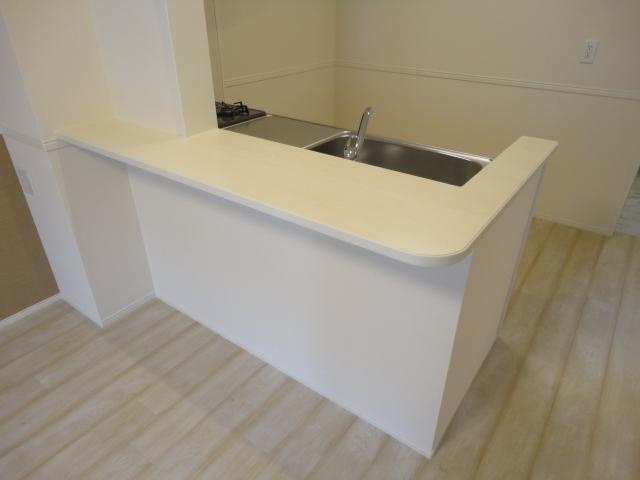 ボナールディアコートⅡのキッチン|カウンターキッチン