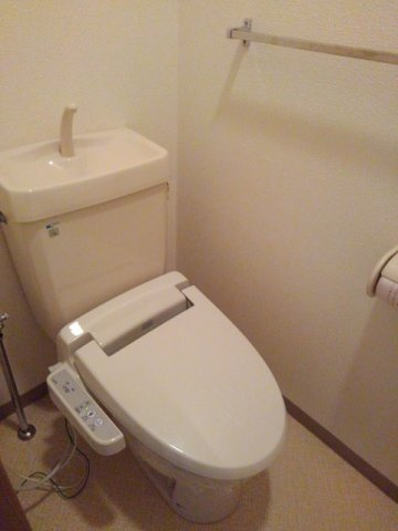 ベルビィトンＡのトイレ|トイレもきれいです