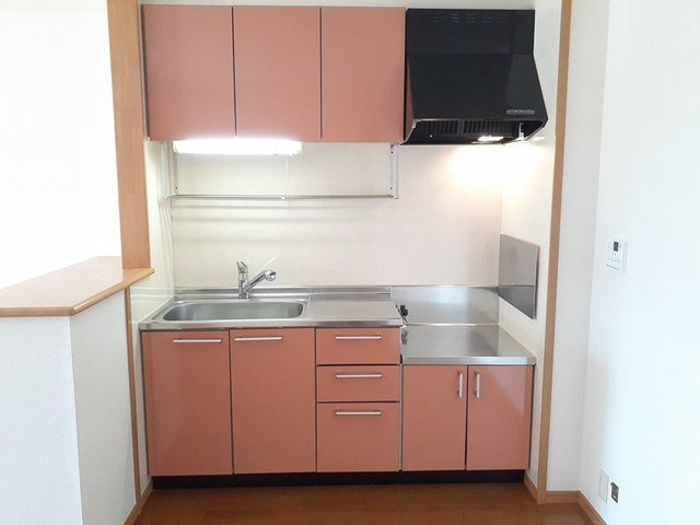 メゾン　ファミーユⅠＢのキッチン|使いやすいキッチンです