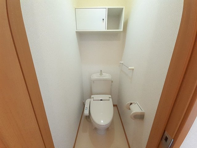 メゾン　ファミーユⅠＢのトイレ|トイレもきれいです